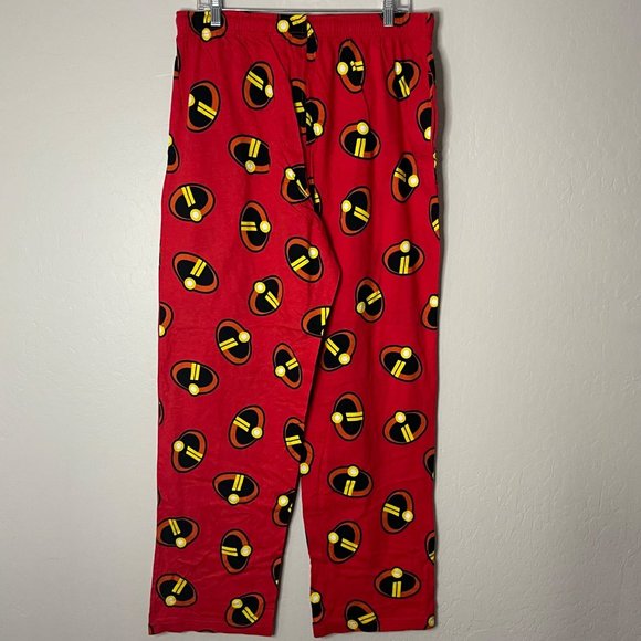 NEW Men's Large Sleep Pants Incredibles2 100% Cotton Mr. Incredible Father's Day - Picture 2 of 6